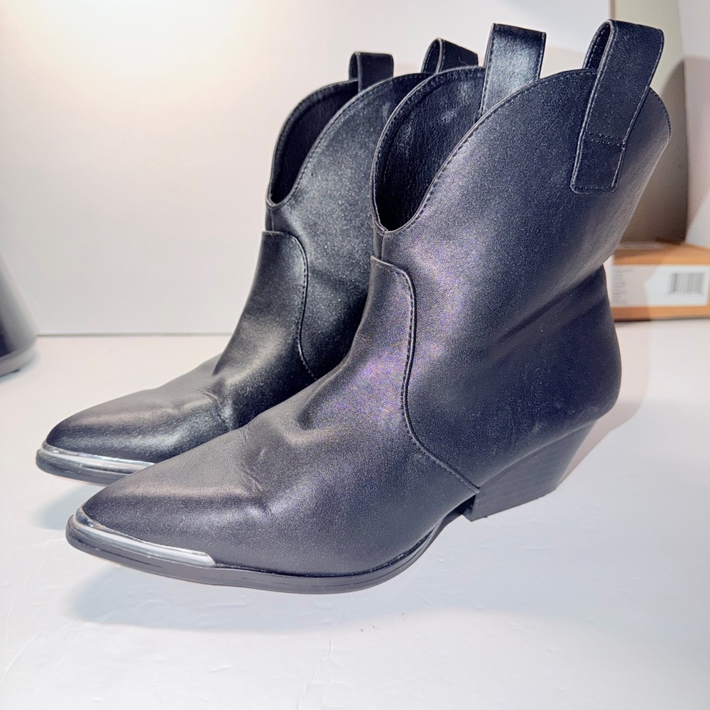 Target Black Ankle Booties